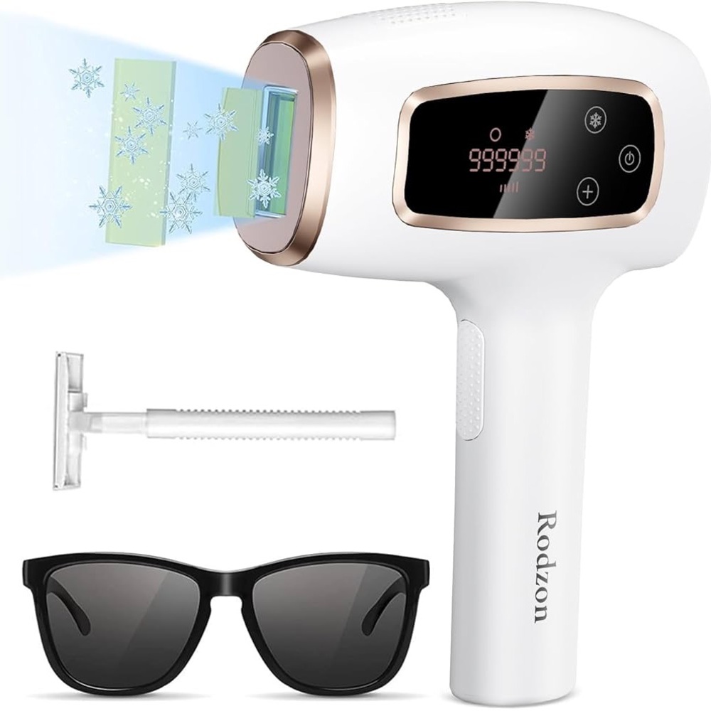 White IPL Hair Removal Device with Accessories